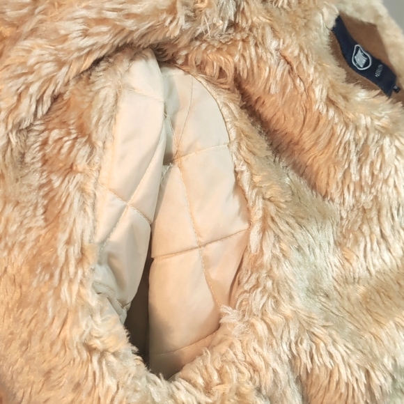 Brody Women's Brown Cotton Sherpa-Lined Button Down Coat,Size S. - Picture 11 of 14